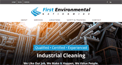 Desktop Screenshot of firstenvironmental.com